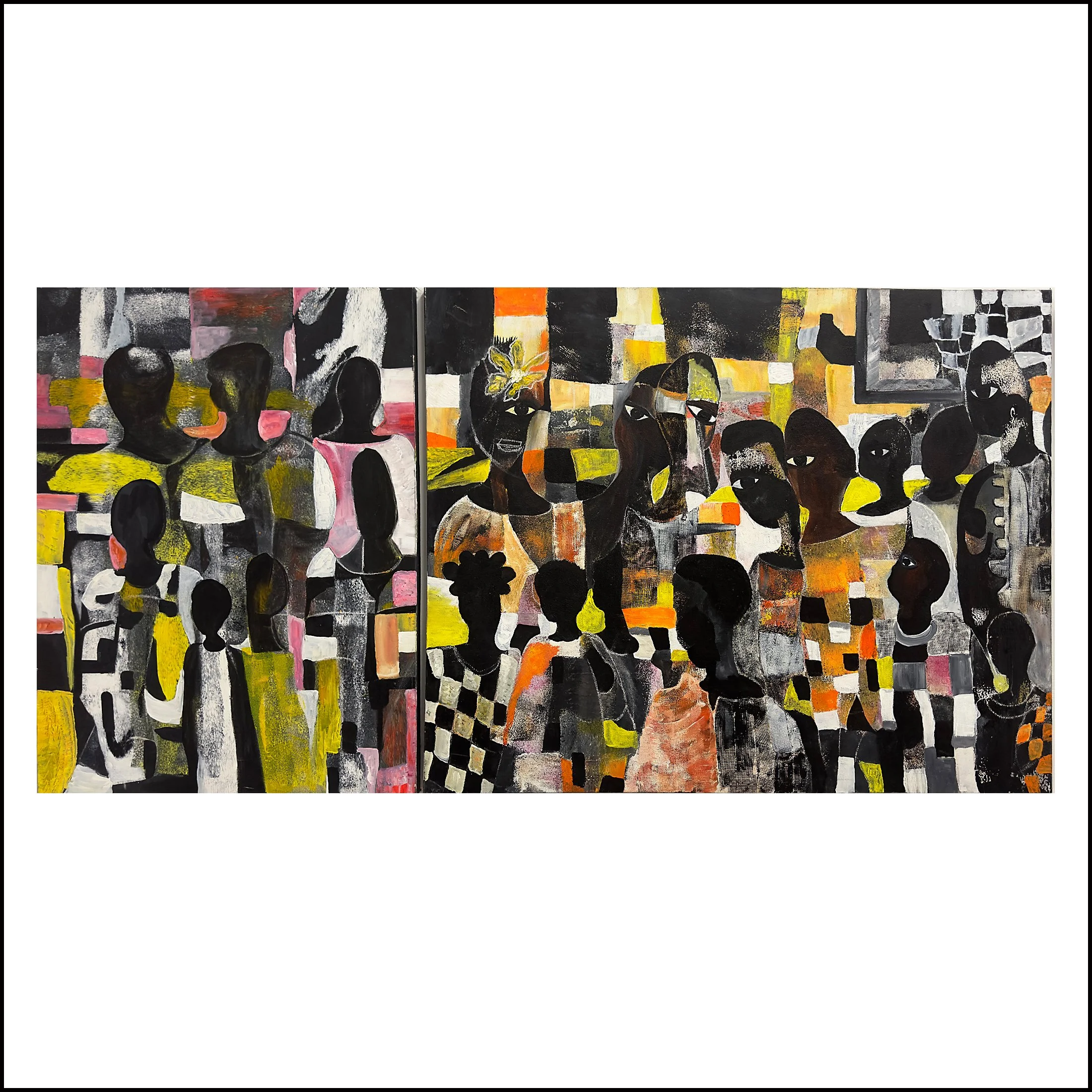 Solo Exhibition of Paintings by Aziz Diagne